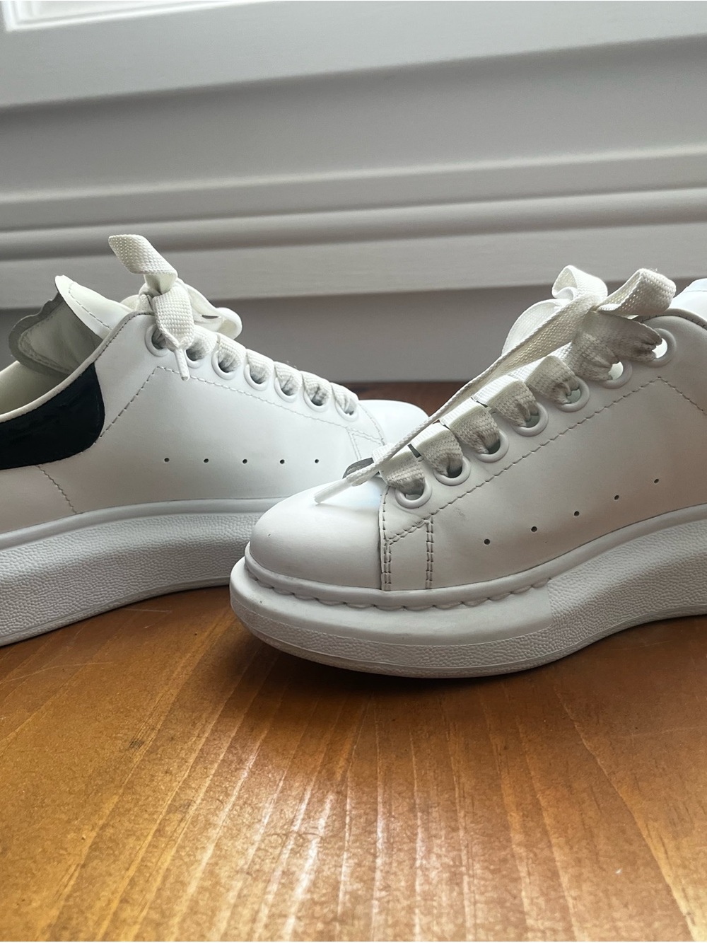 Alexander McQueen Oversized Lace-Up Sneakers